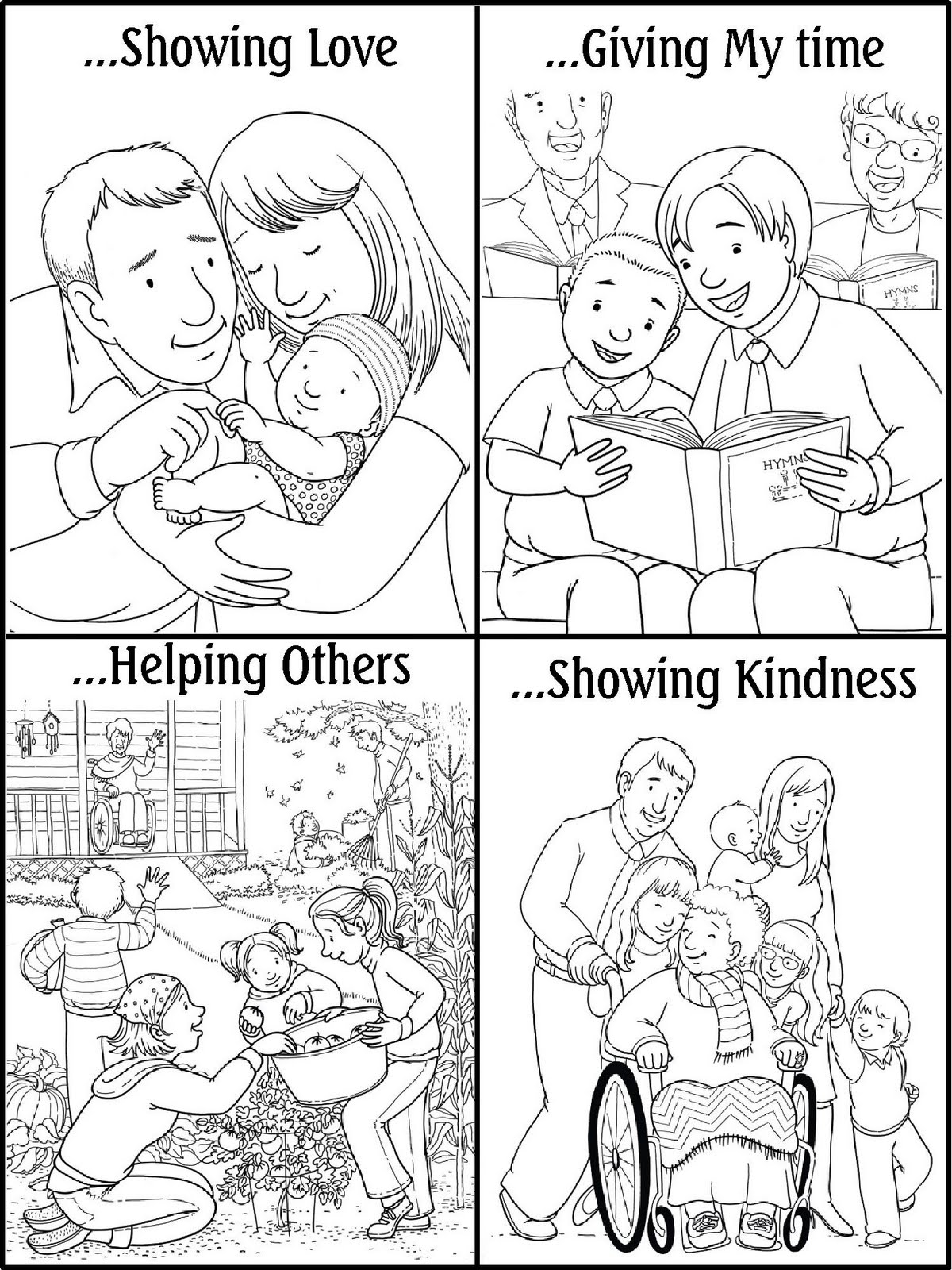 Lds Coloring Pages To Download And Print For Free