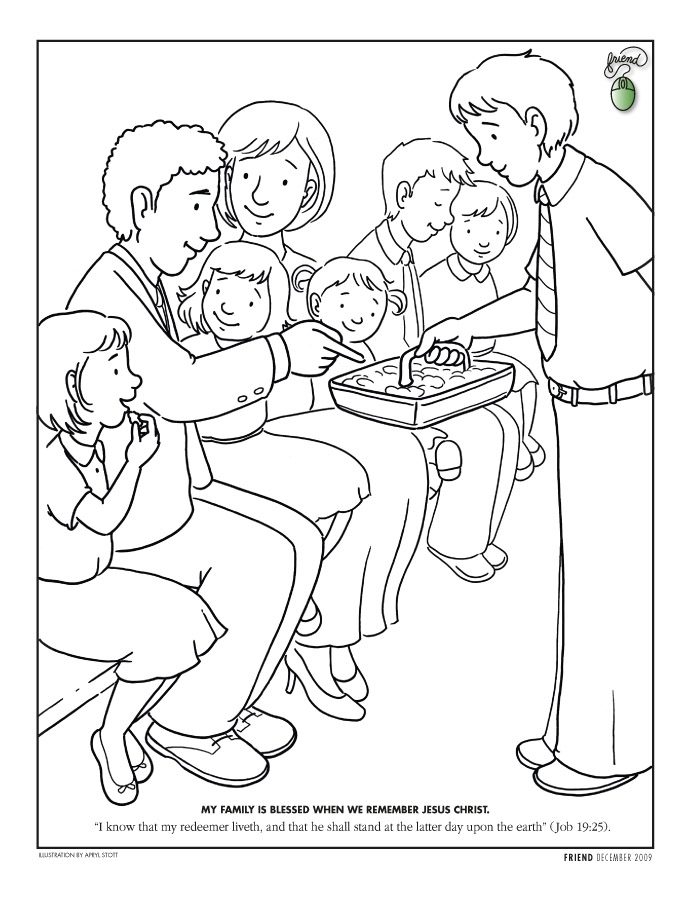Lds Coloring Pages To Download And Print For Free