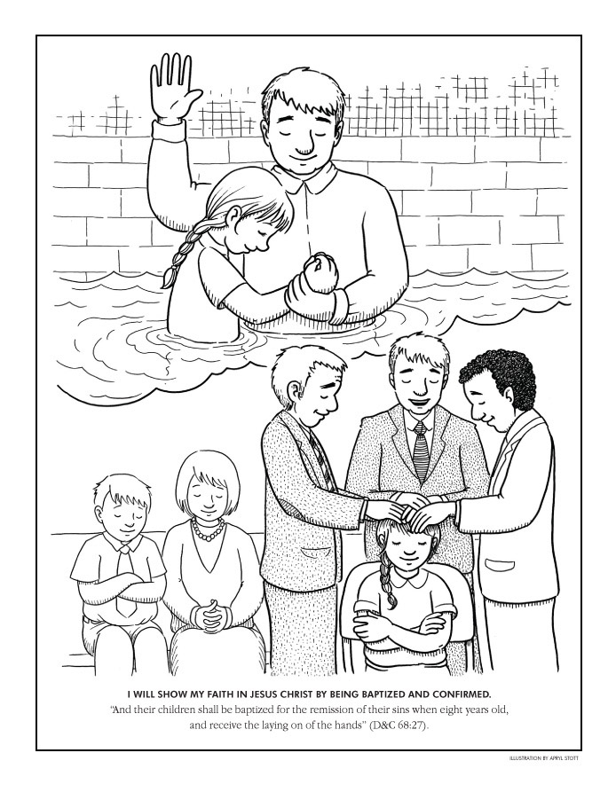 lds free coloring pages