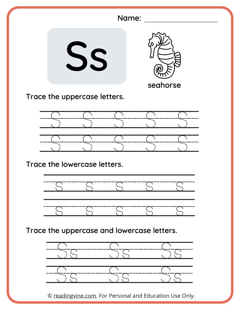 Letter S Worksheets For Preschool Free Printable Worksheets Library