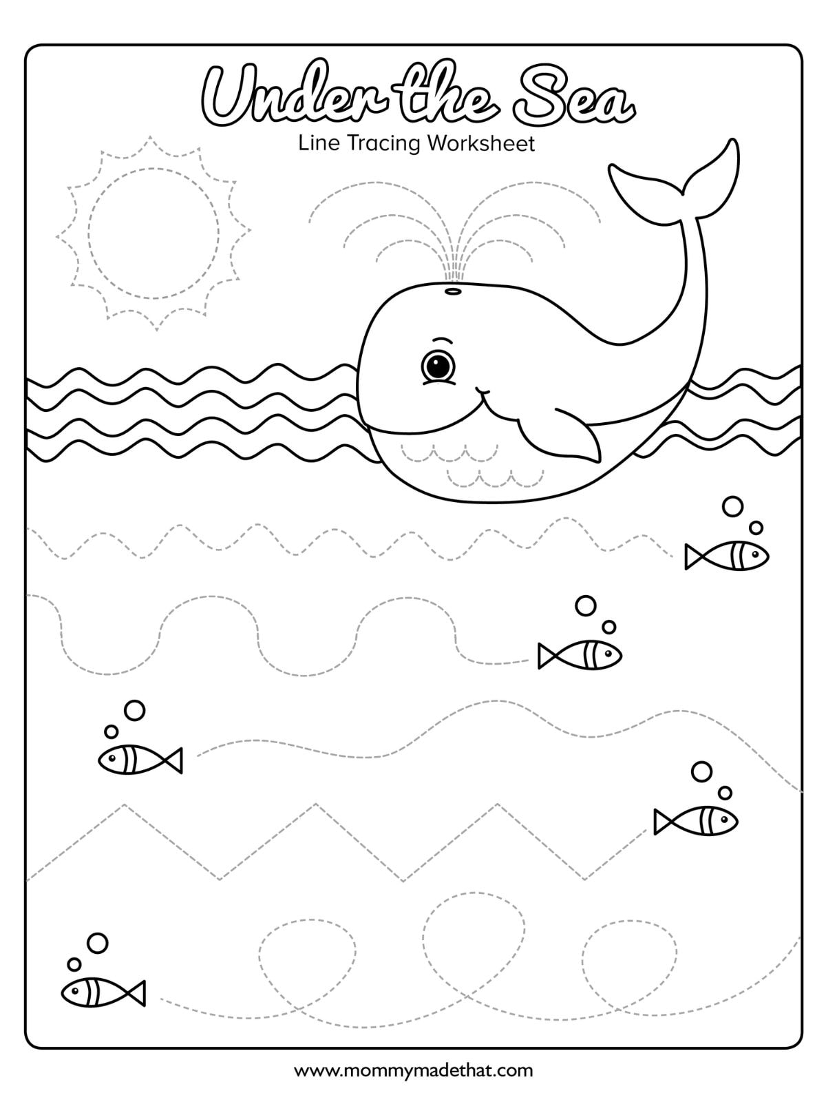 Letter Tracing Worksheets Preschool Mom Worksheets Library