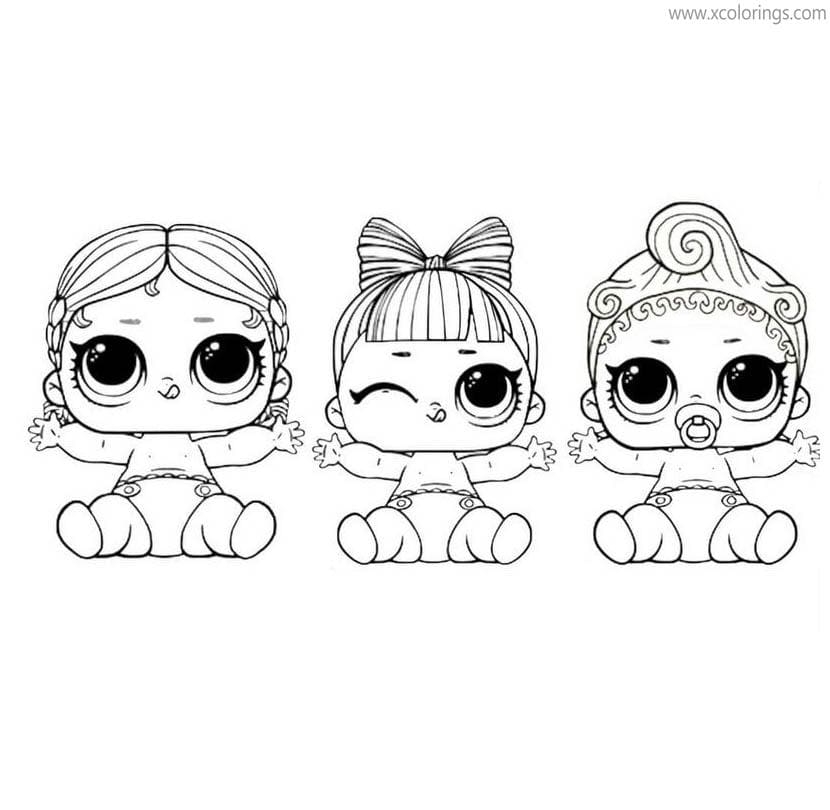 LOL Babies Coloring Page Free Printable Coloring Pages For Kids