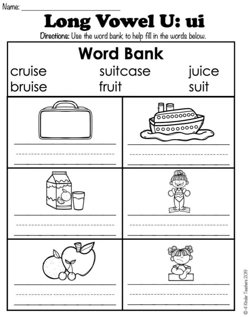 Long Vowel U Spelling Worksheet ESL Worksheet By Ronel Worksheets 