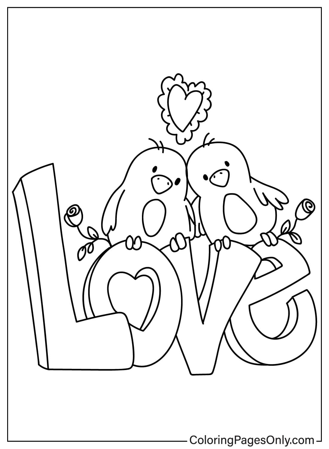 Coloring Pages Love