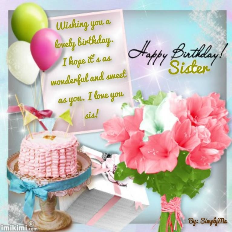 40 sister birthday card printable