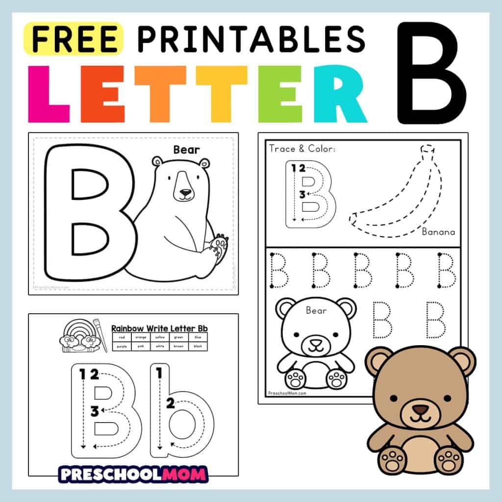 Lowercase Letter B Single Letter Search Worksheet Worksheets Library