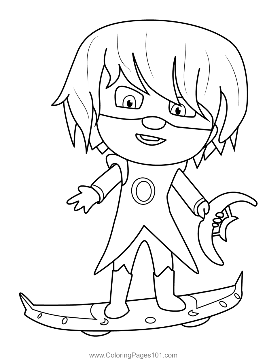 Coloring Pages Of Pj Masks