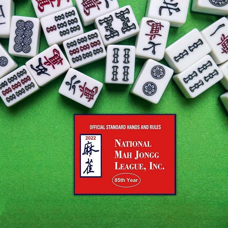 Mah Jongg Cards 2022 Card Large Size Card Official Hands And Rules Mah 