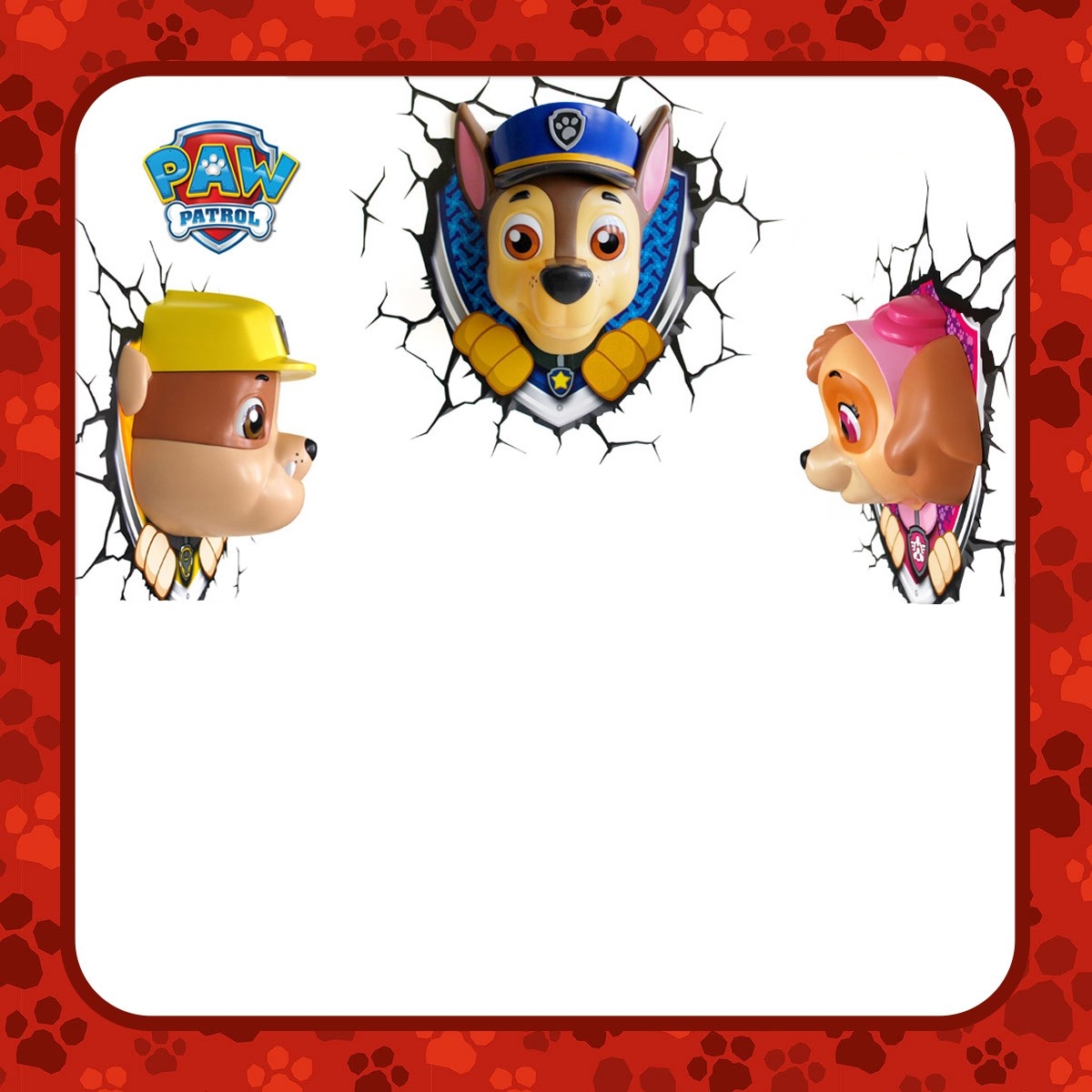 Make Printable Paw Patrol Invitations Using Free Templates