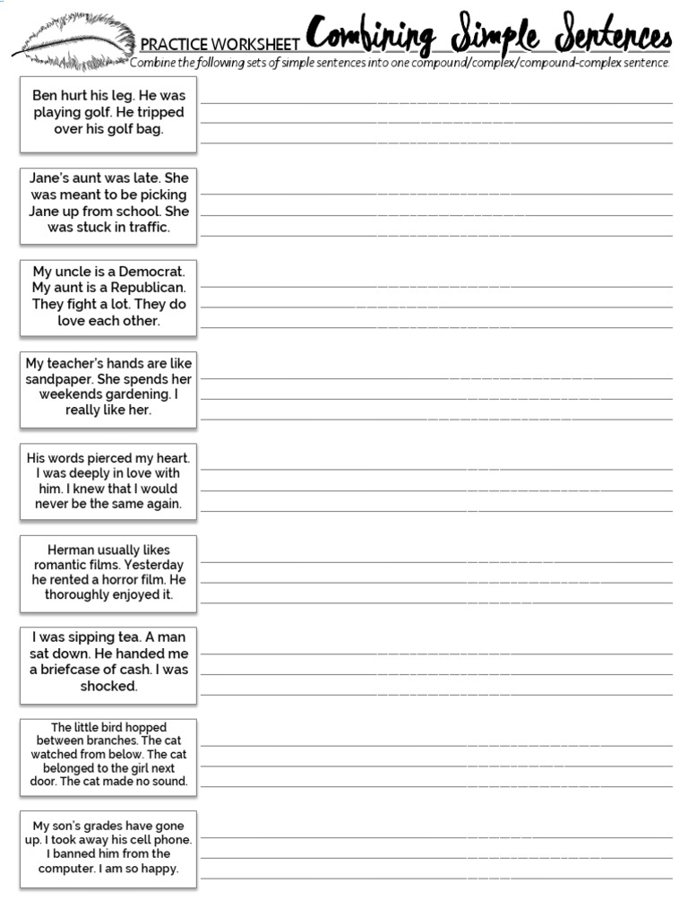 Making Complex Sentences Sentence Combining Teach nology 