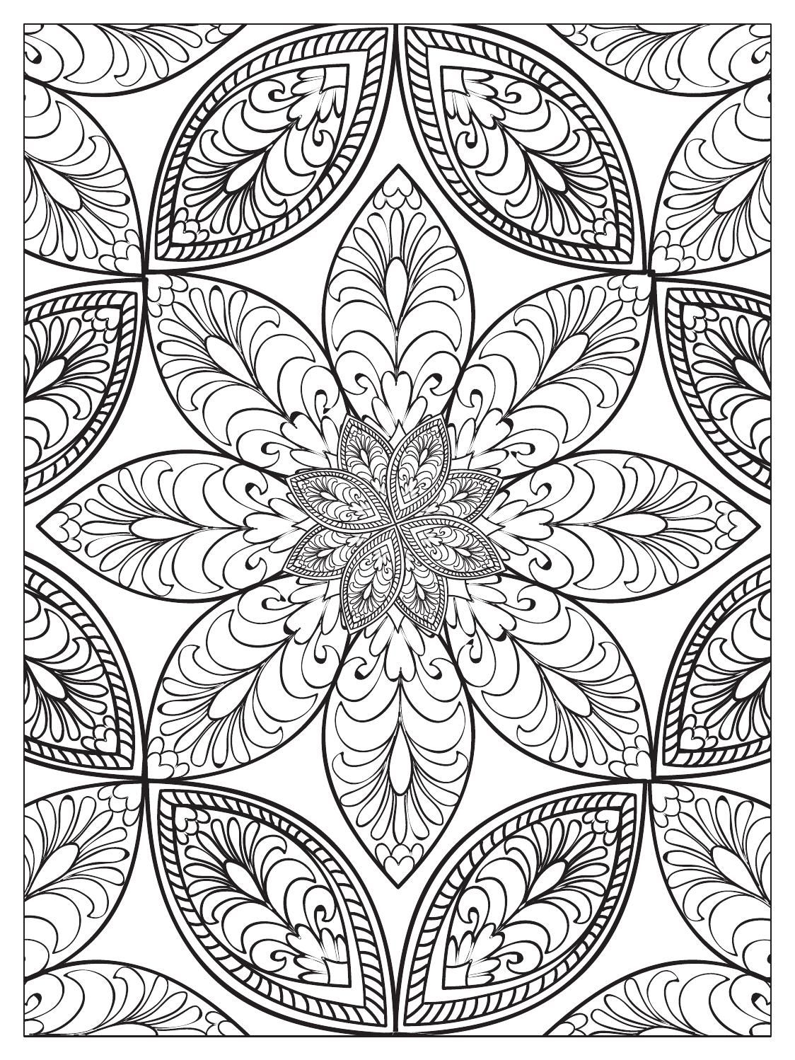 Mandala Coloring Pages Free Printable Adults Prntbl 