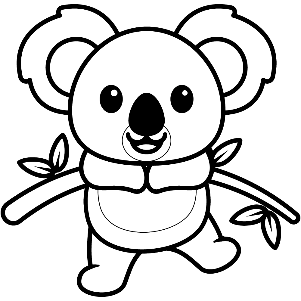 Mandala Koala Coloring Page Koala Coloring Pages Coloring Pages For 