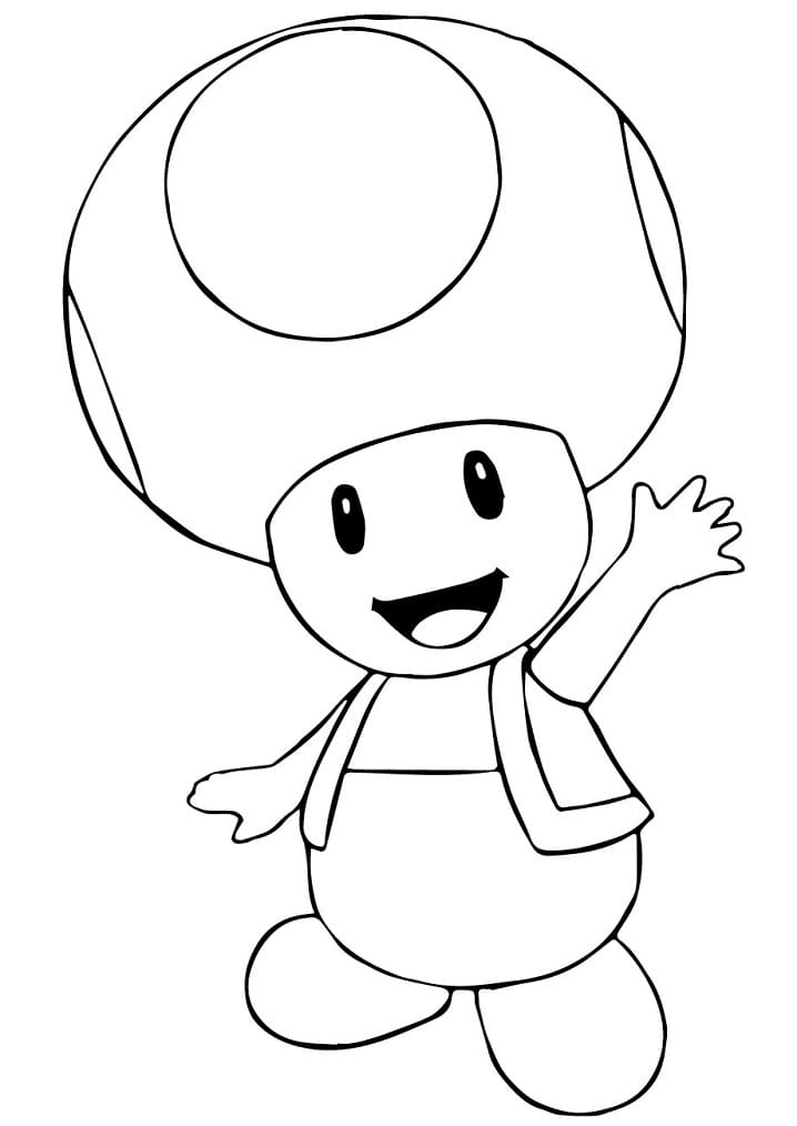 Mario Bros Toad