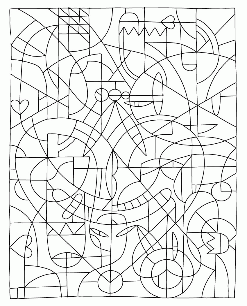 Color By Number Printable Pages