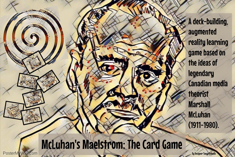 McLuhan s Maelstrom Poster Tanya A Pobuda