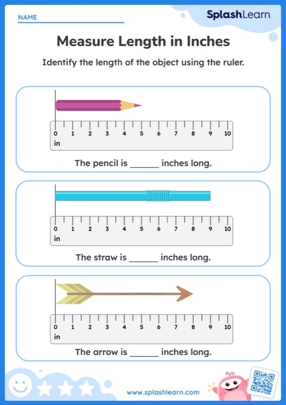measuring with a ruler worksheet