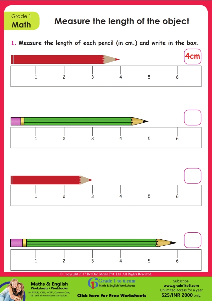 Measurement Worksheets Alfa Worksheets