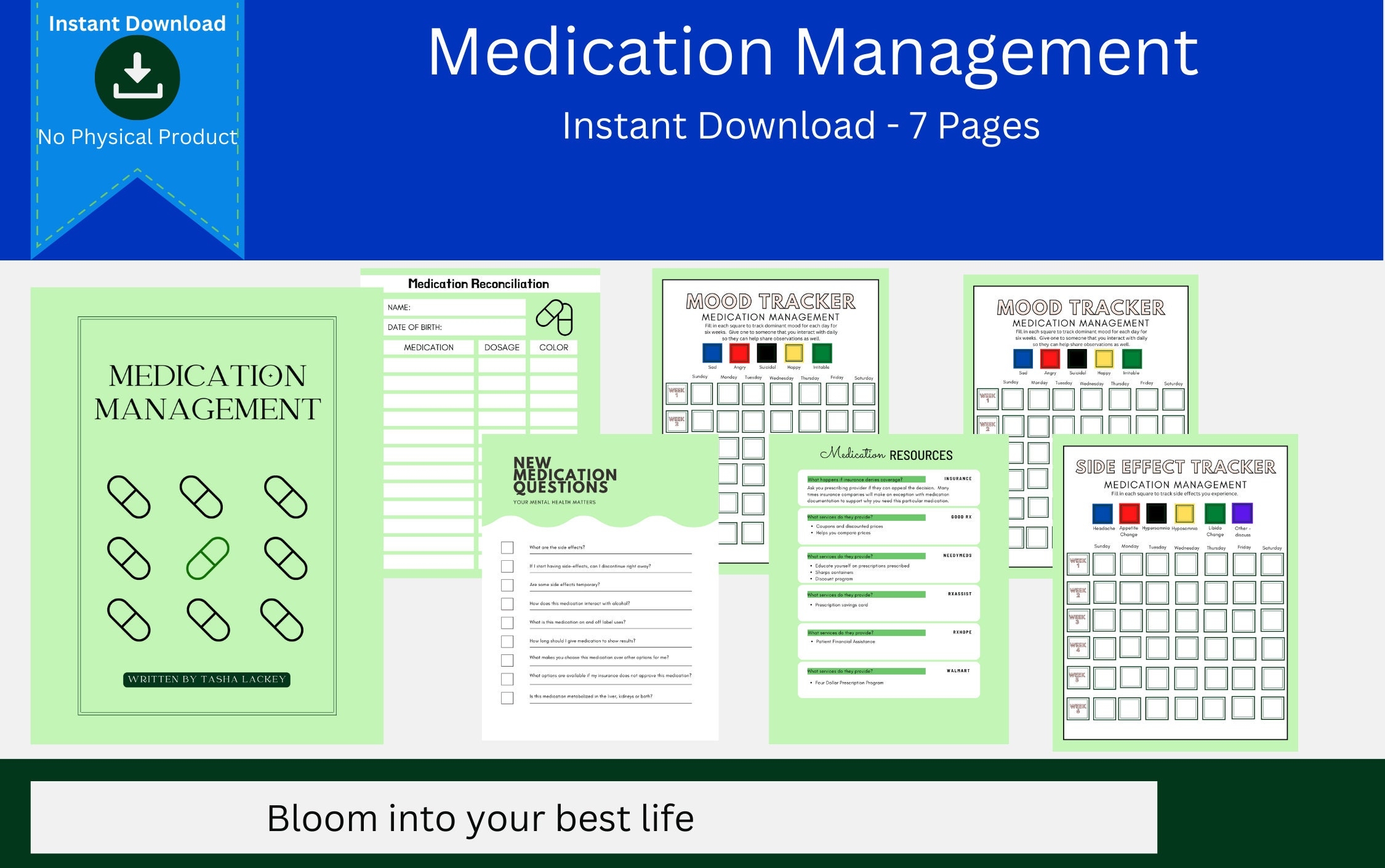 medication management worksheet