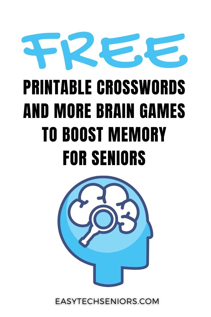 printable games for seniors free