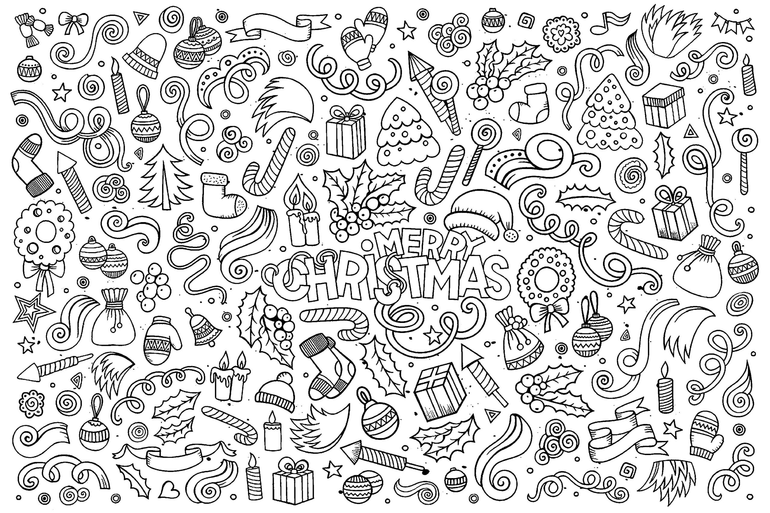 Coloring Pages Of Doodles