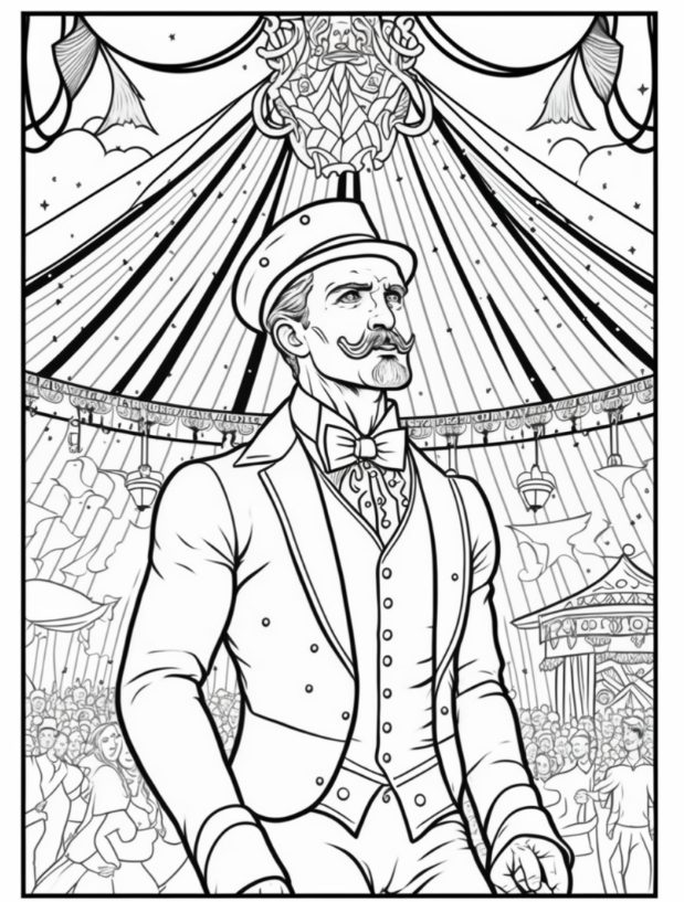 Midjourney Prompts For Coloring Book Pages that You Can Print Out