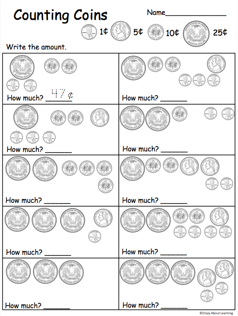 Money Worksheets K5 Learning Worksheets Library