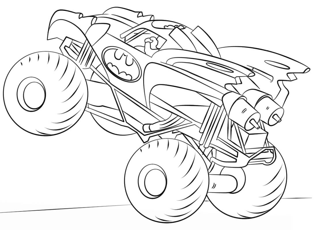 Monster Truck 13 Coloring Page Free Printable Coloring Pages For Kids