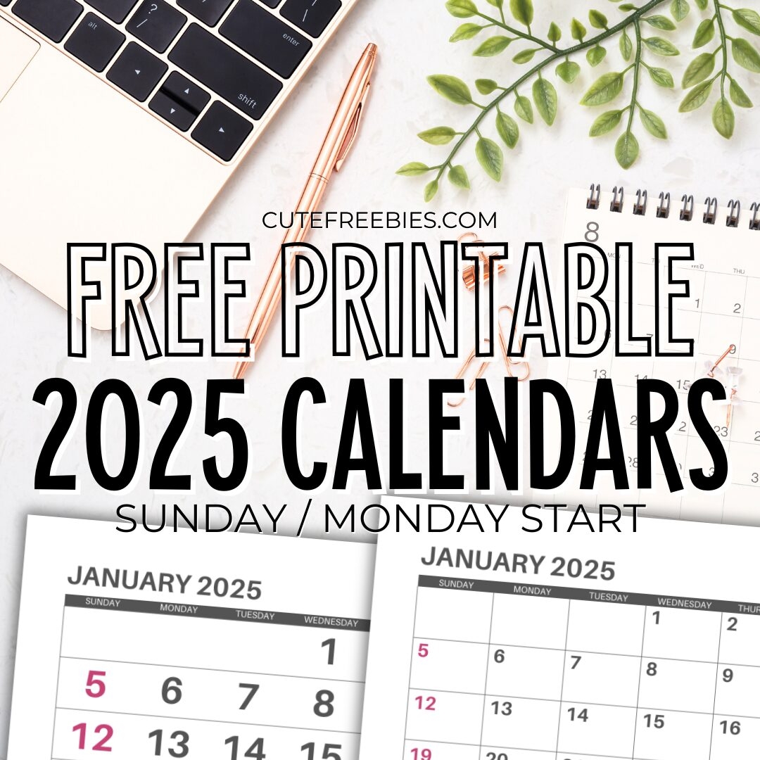 Month By Month Calendar Template 2025 Printable Tyler G Luffman