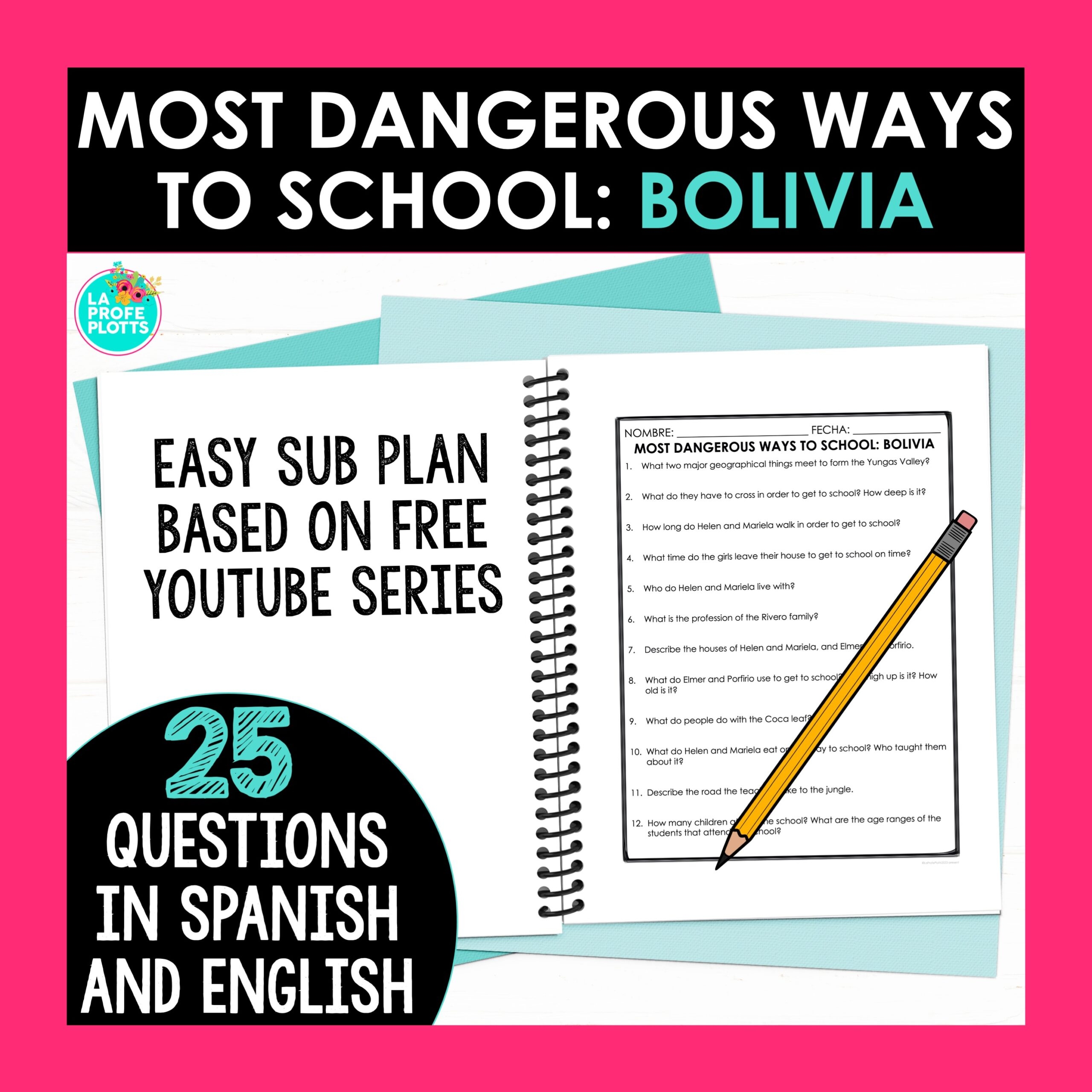 Most Dangerous Ways To School Bolivia Questions La Profe Plotts
