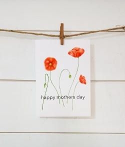 Mothers Day Printable Cards Mothers Day Printable Printable Poppies 