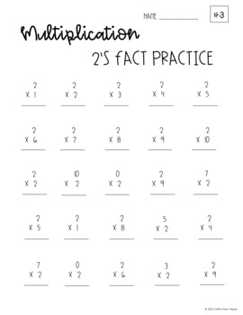 multiplication worksheets 12s