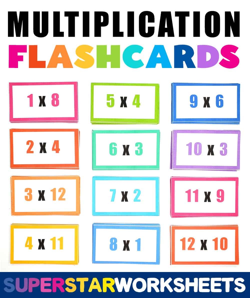 3rd grade multiplication multiplication flash cards printable