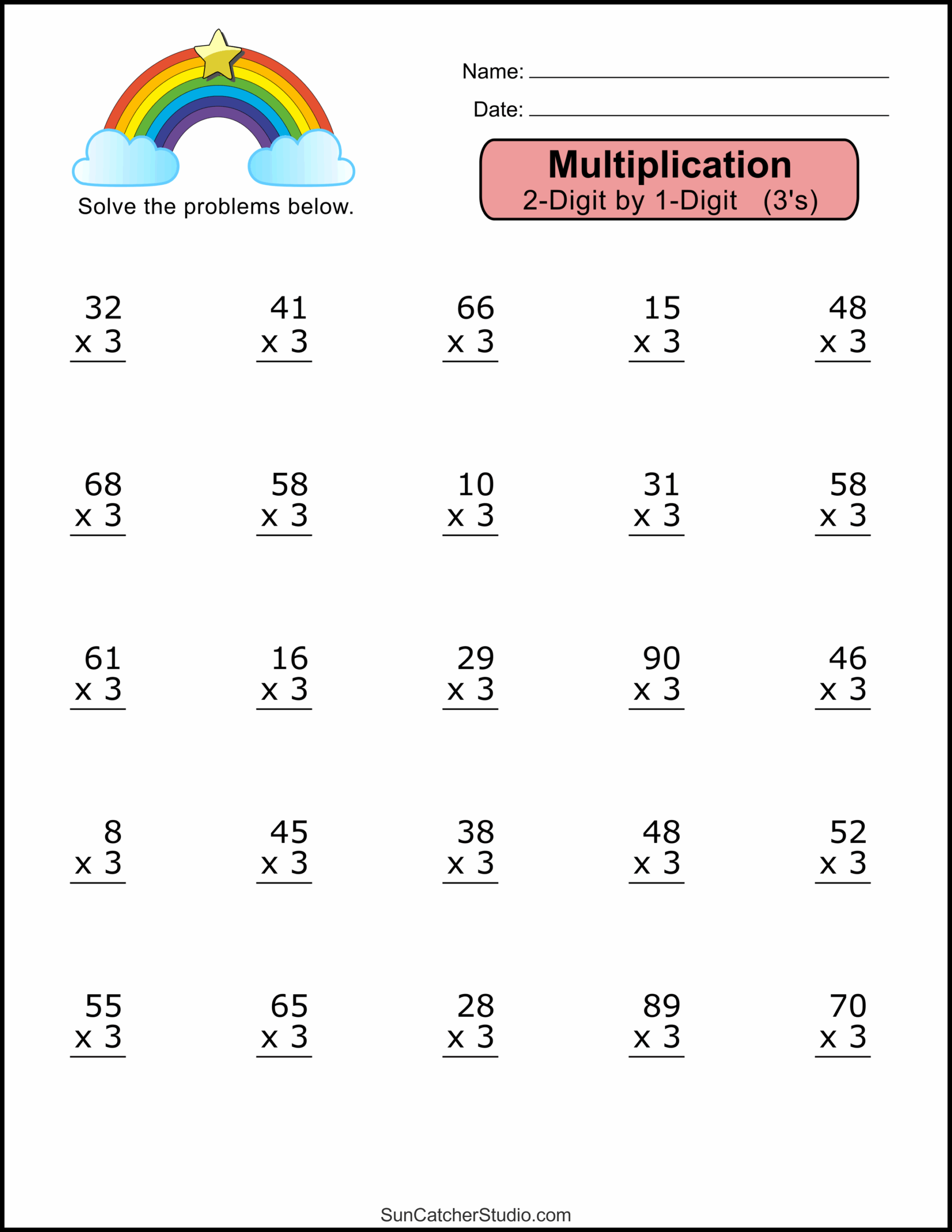 math worksheets for free printable