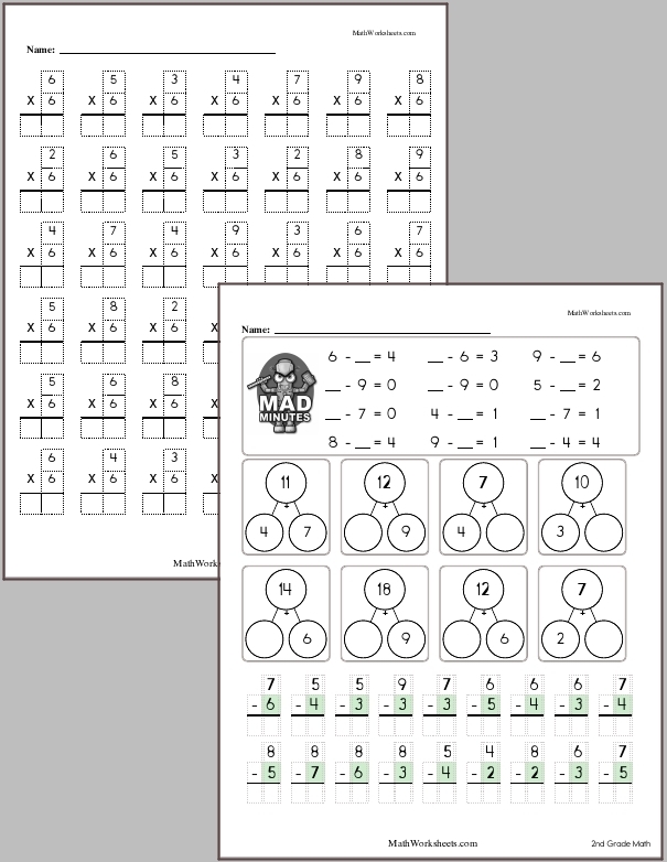 Multiplication Worksheets For 2nd Graders Free With No Login 