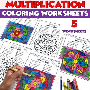 Multiplications Facts Worksheet Teaching Resources TPT