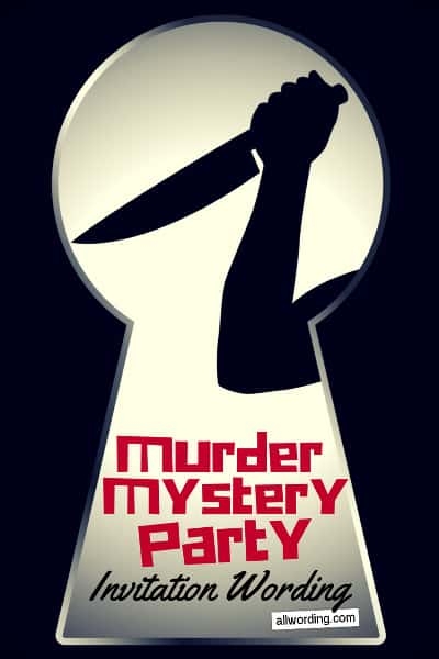 murder mystery party invitation templates free