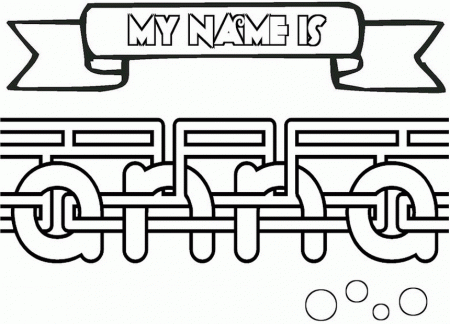 Name Coloring Page Generator Free Coloring Page On Masivy World 