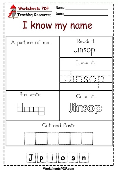 Name Tracing Worksheets PDF Generator Worksheets Free Worksheets Library