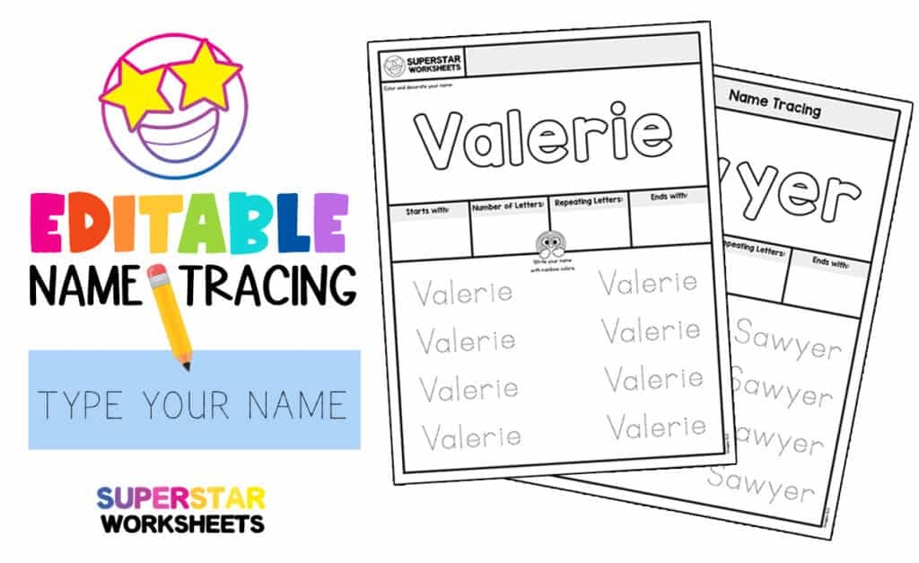 name worksheet maker