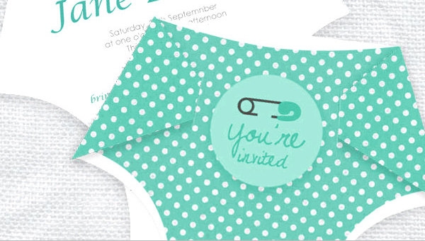 Nappy Invitation Template DocTemplates