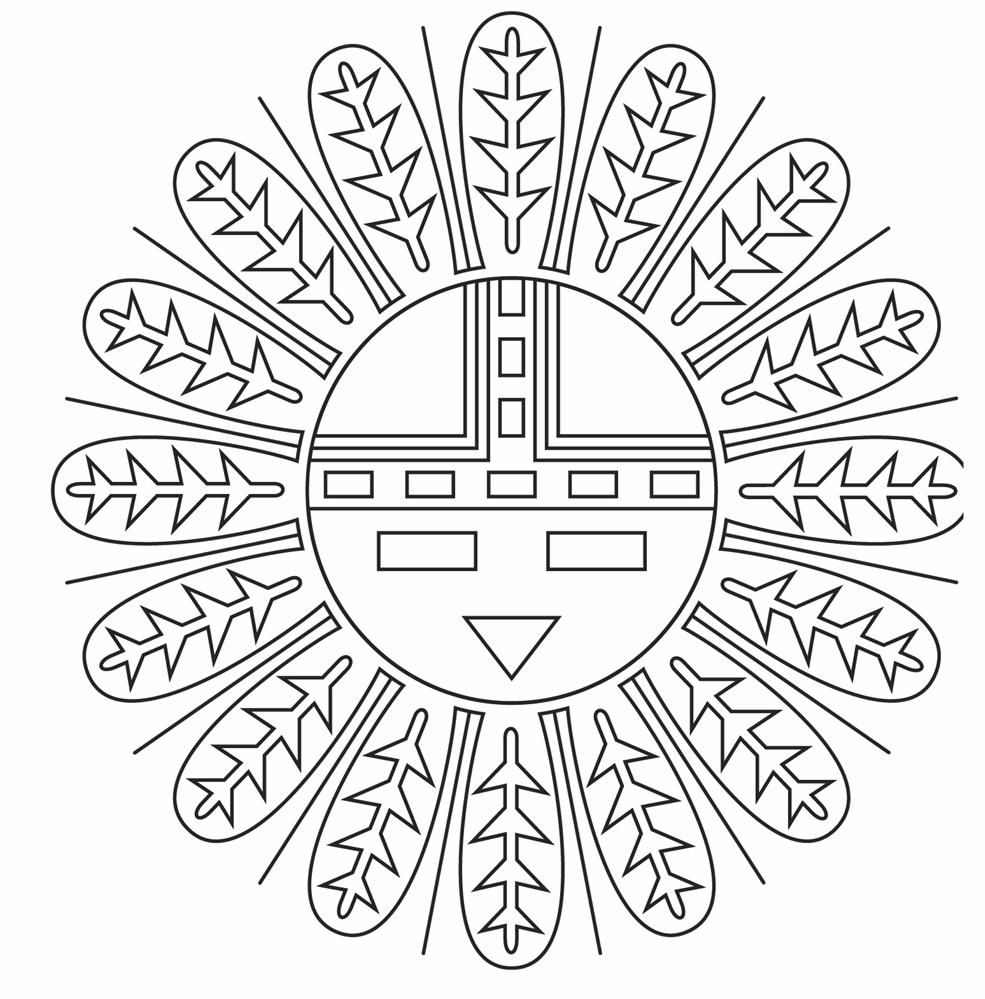 Coloring Pages Native American