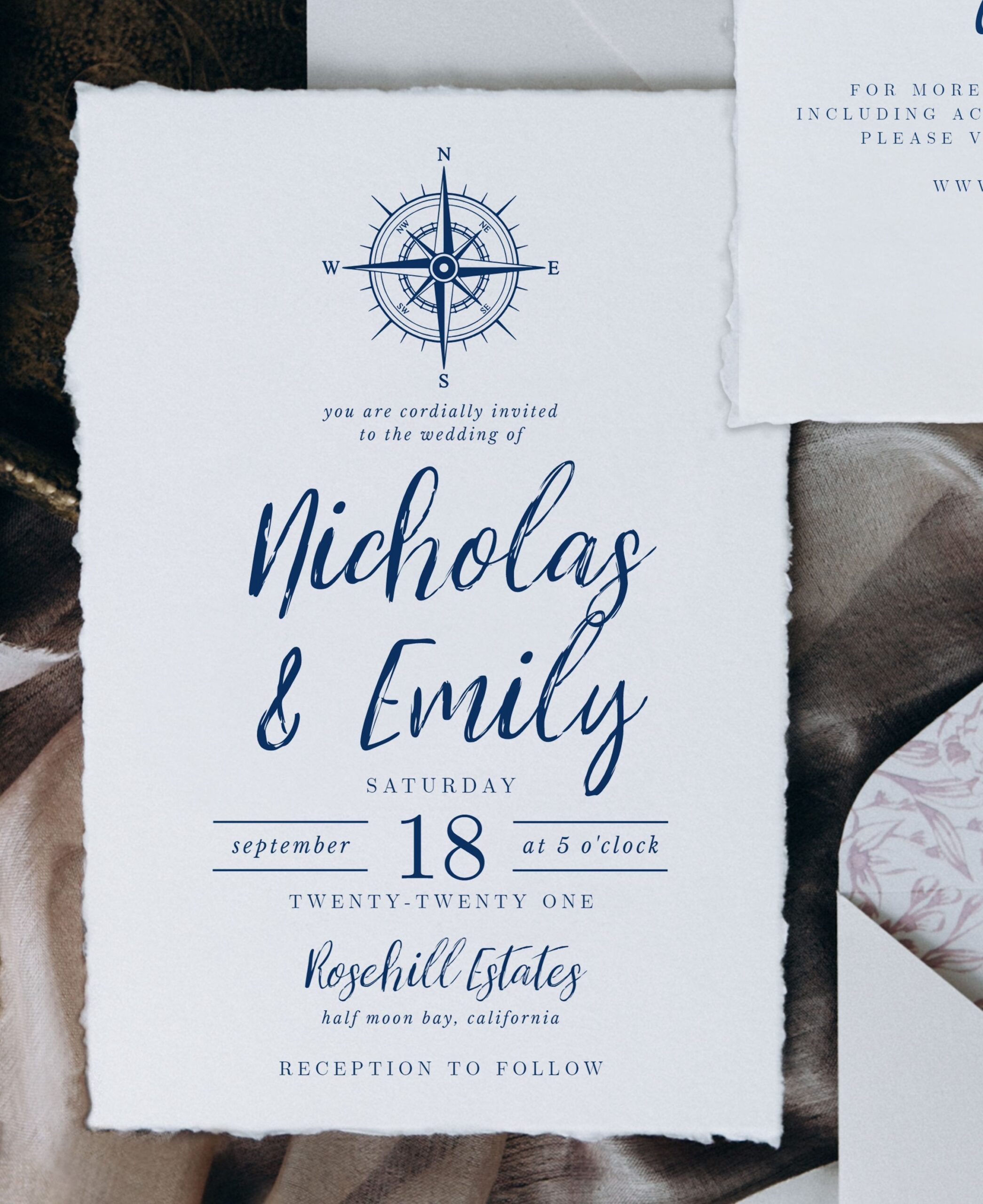 Nautical Wedding Invitations