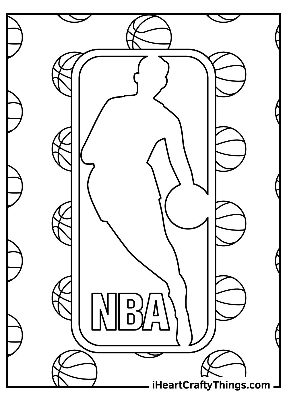 Nba Basketball Players Coloring Pages