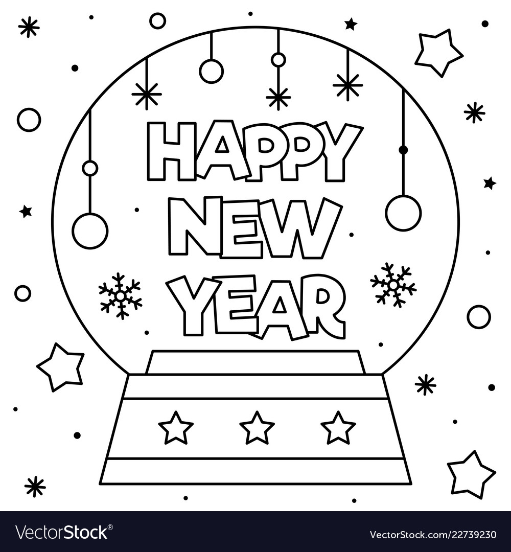 Coloring Pages New Years