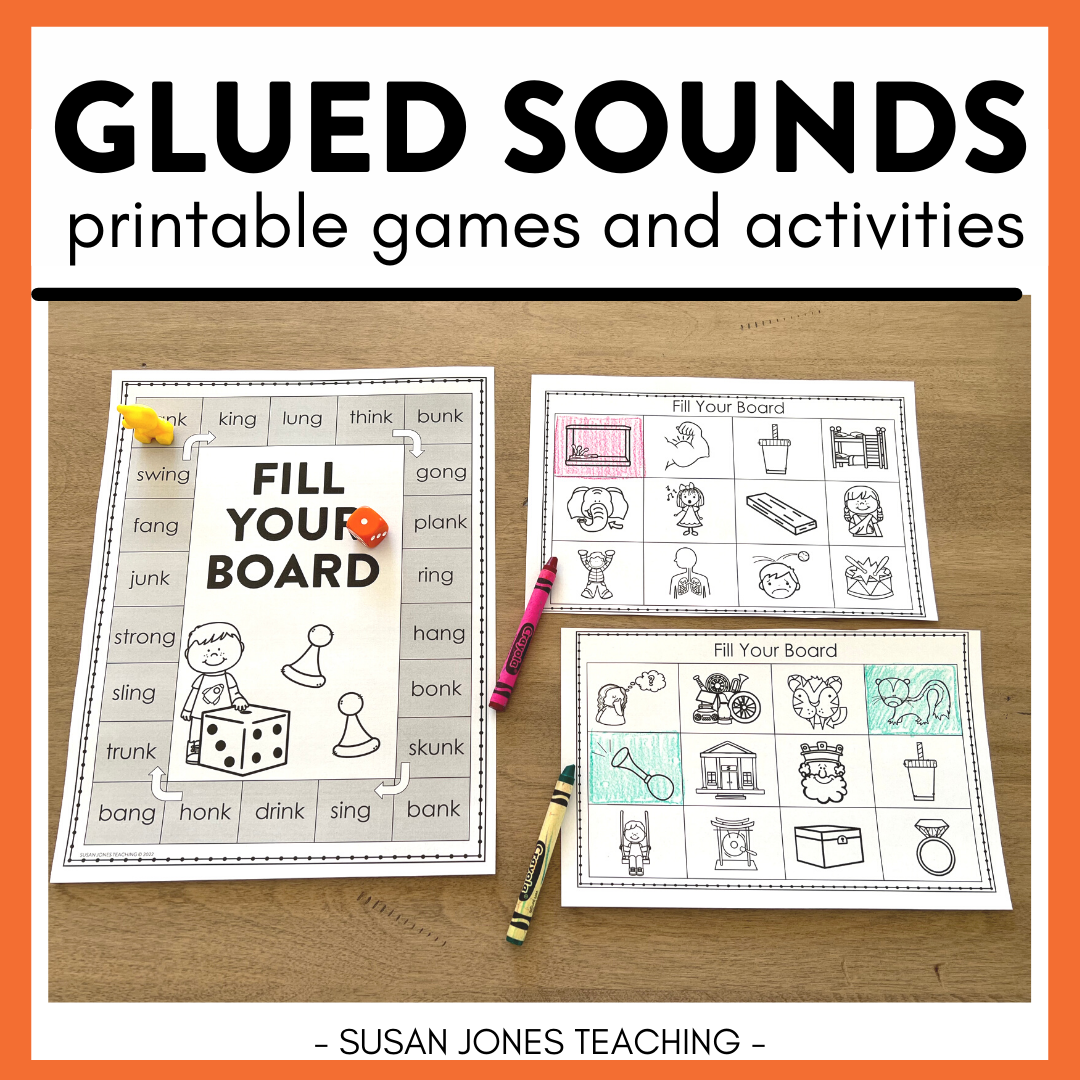 NG Glued Sounds Orton Gillingham Multisensory Phonics Activities 