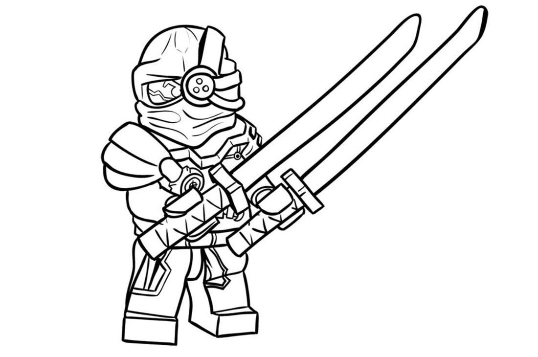 free ninja coloring pages