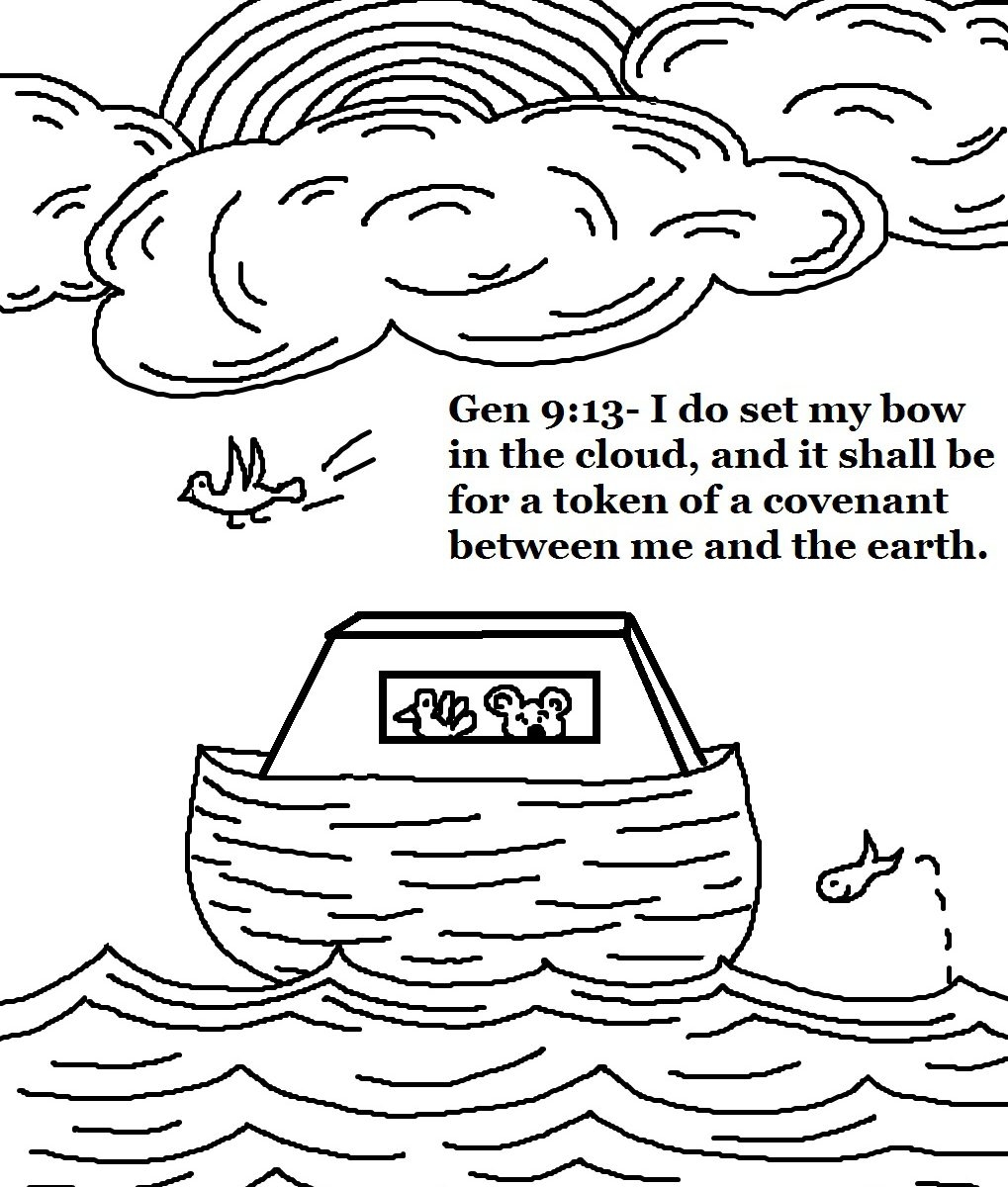 Noahs Ark Coloring Page At GetDrawings Free Download
