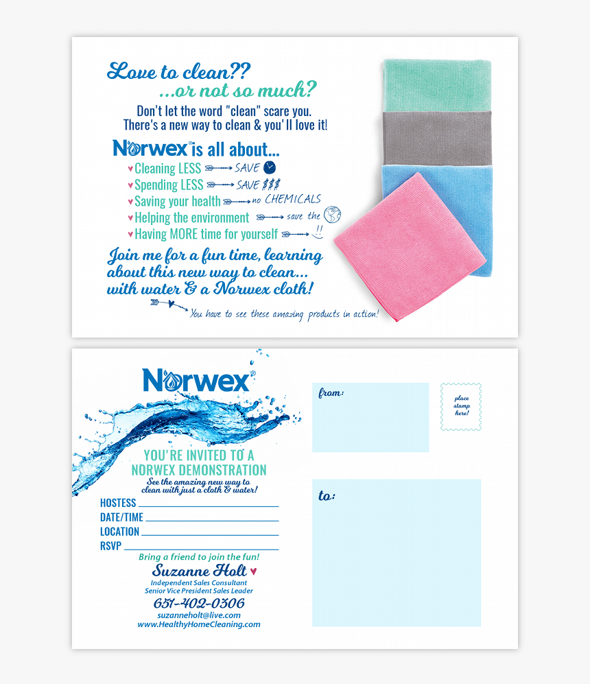 Norwex Blank Invite Template HD Png Download Transparent Png Image