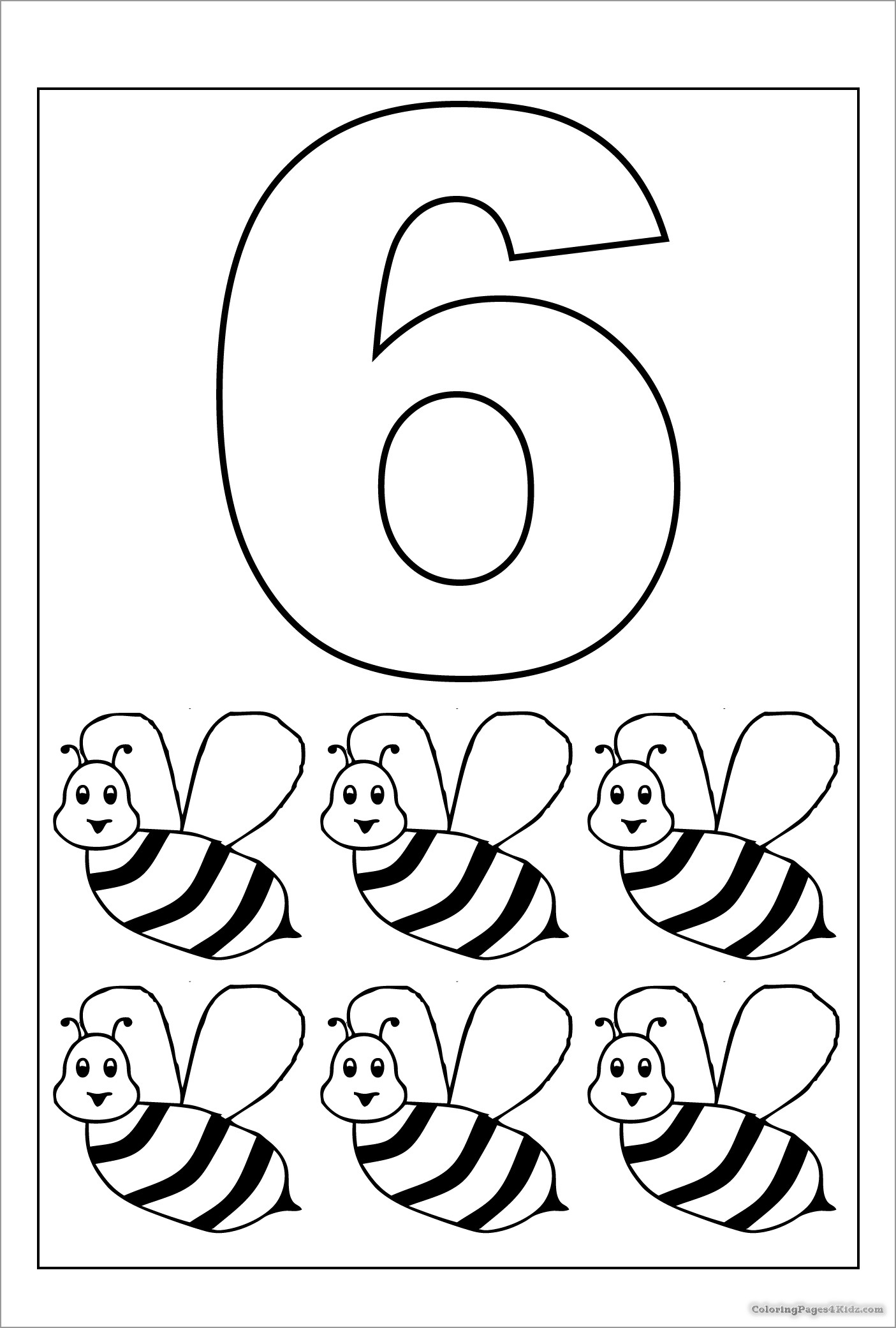 Coloring Page Number