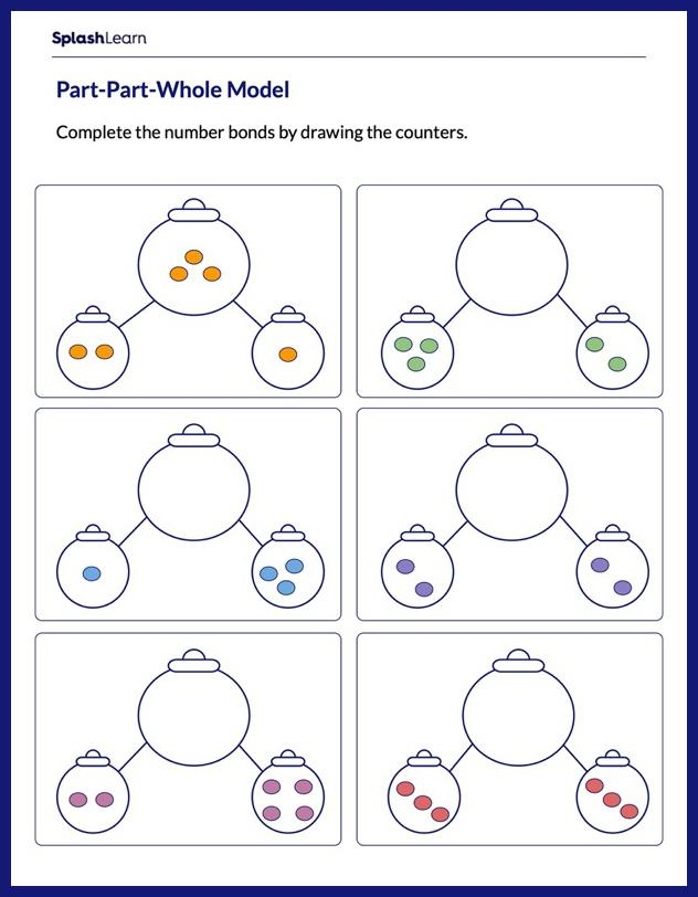 Number Bond Worksheets Math Worksheets MathsDiary Worksheets 